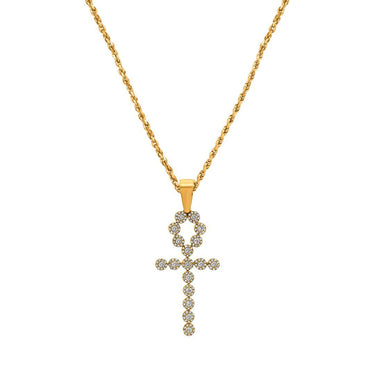 14k Yellow Gold Ankh Pendant